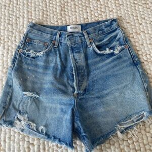 Agolde Dee Denim Shorts